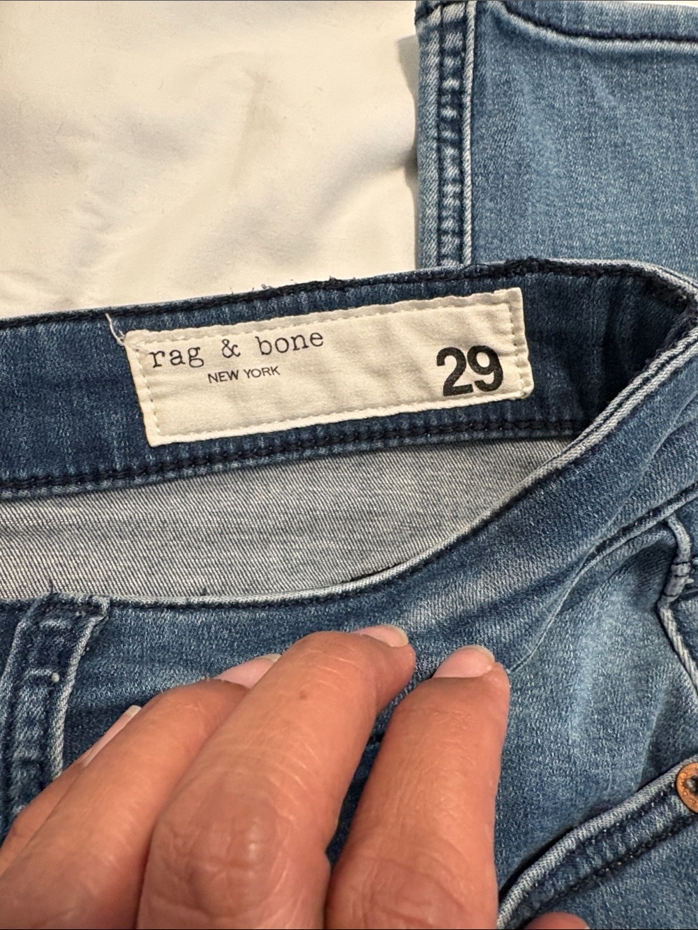 Rag & Bone New York Woman’s Sz 29 Skinny Jeans - Picture 3 of 8